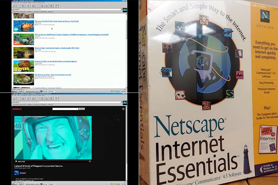 Crescimento comercial da Netscape em 1995