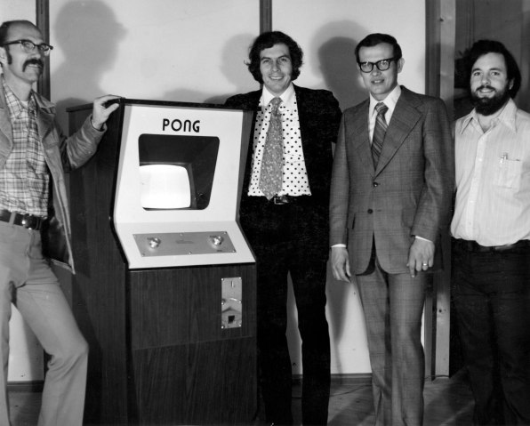 Ted Dabney Nolan Bushnell Larry Emmons Alan Alcorn Pong